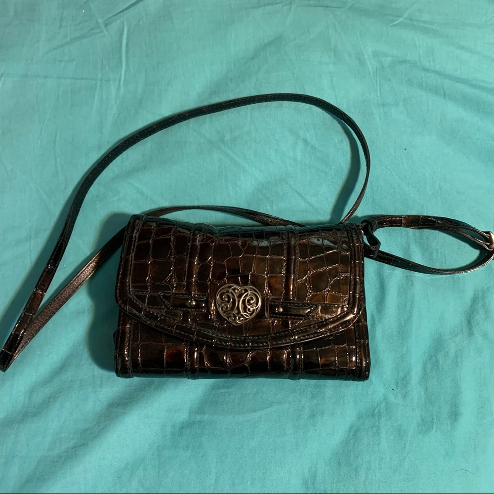 Shiny Leather Brighton Purse